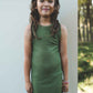 Child MerinoSilk Tank Dress Dill