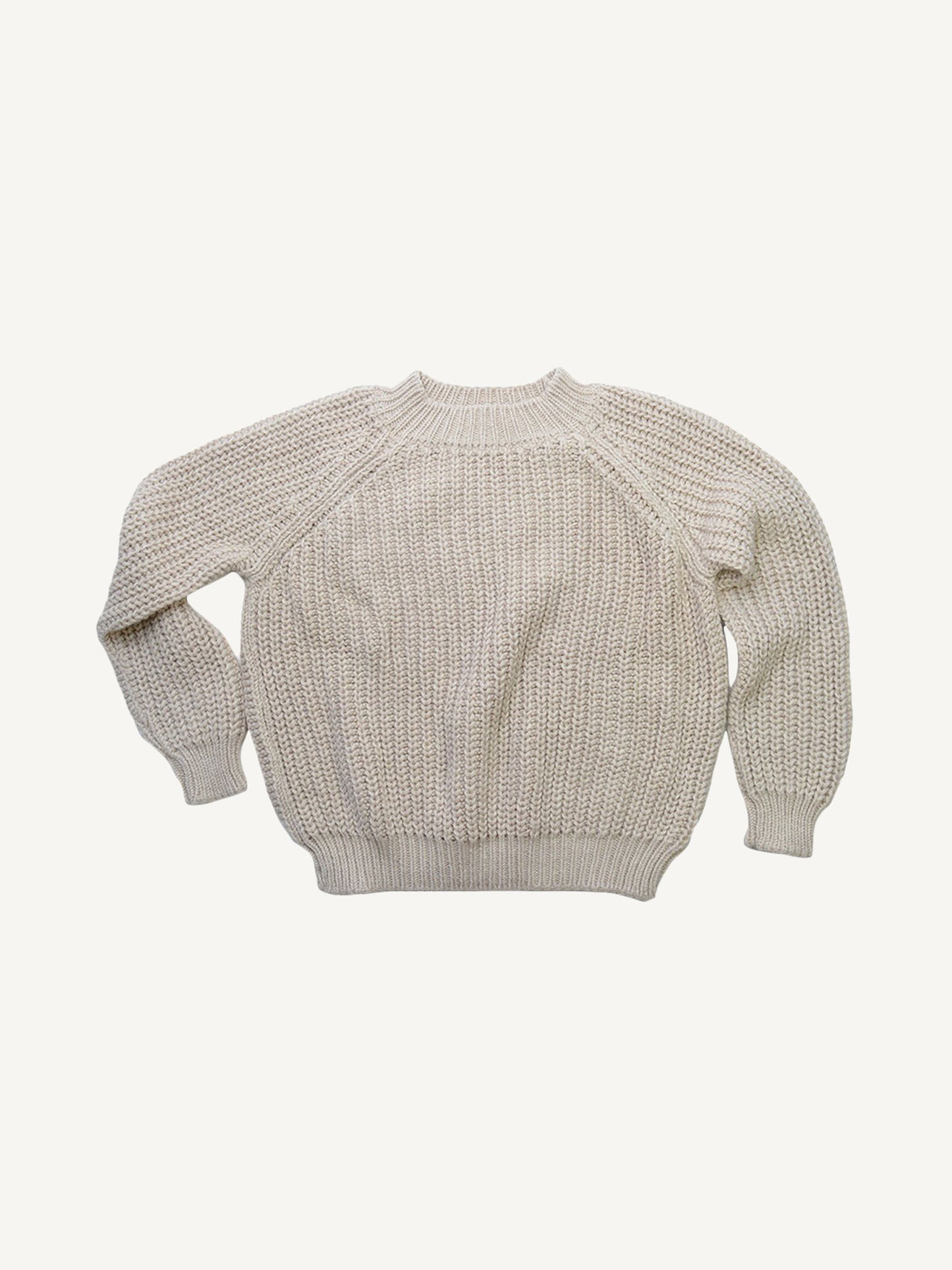 Adult's Fishline Sweater Oatmeal