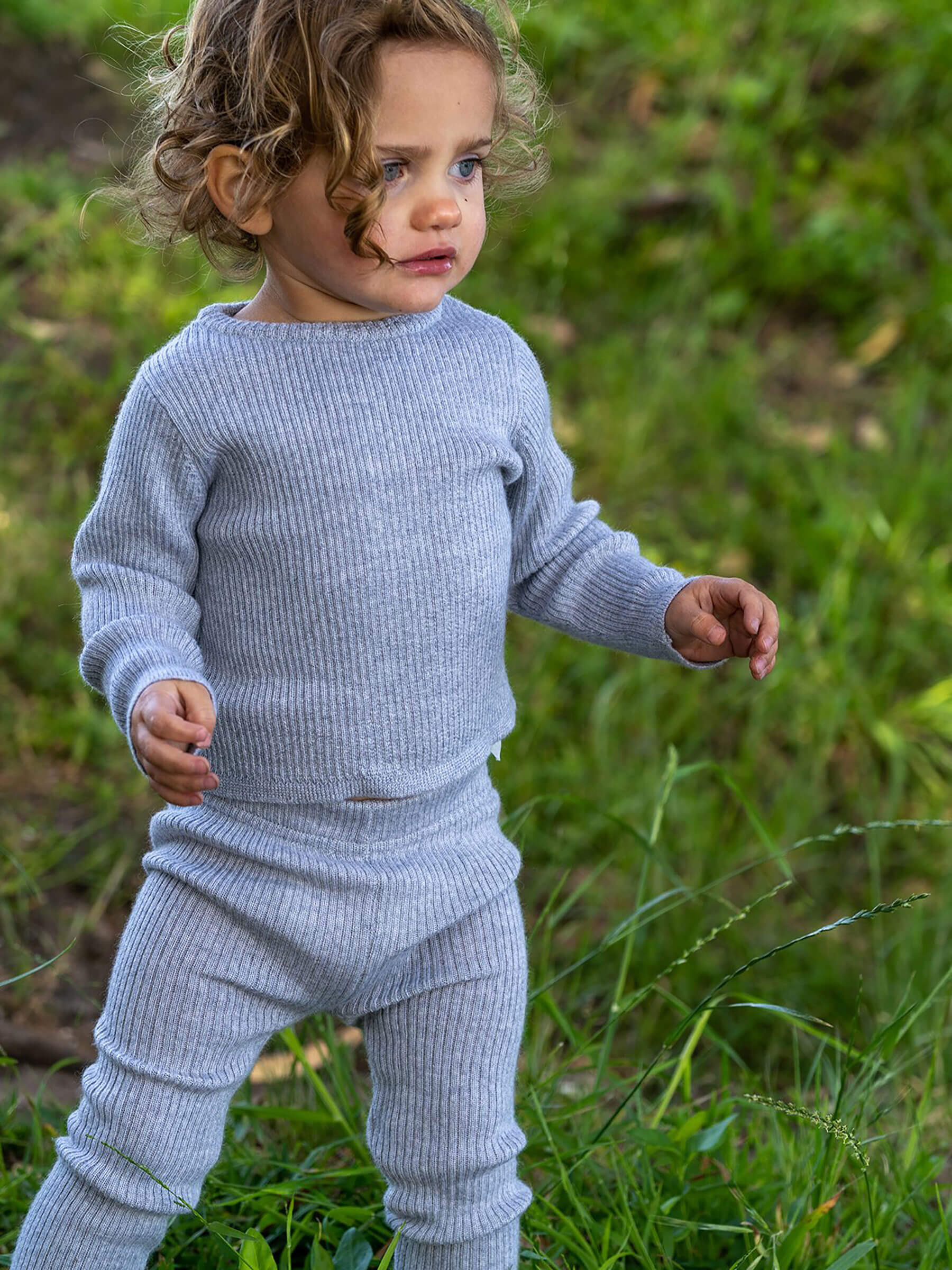 HOCOSA Demeter wool/silk baby long leggings undergarments | Sofee & Lenee ~  German Kinder Boutique