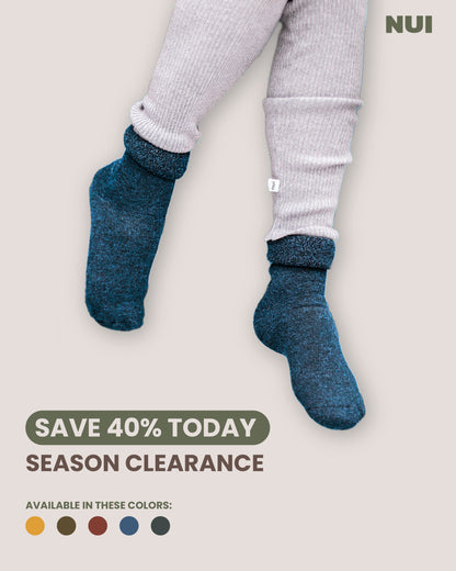 Merino Adult Lounge Socks Deep