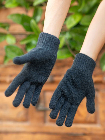 Alpaca Gloves Charcoal
