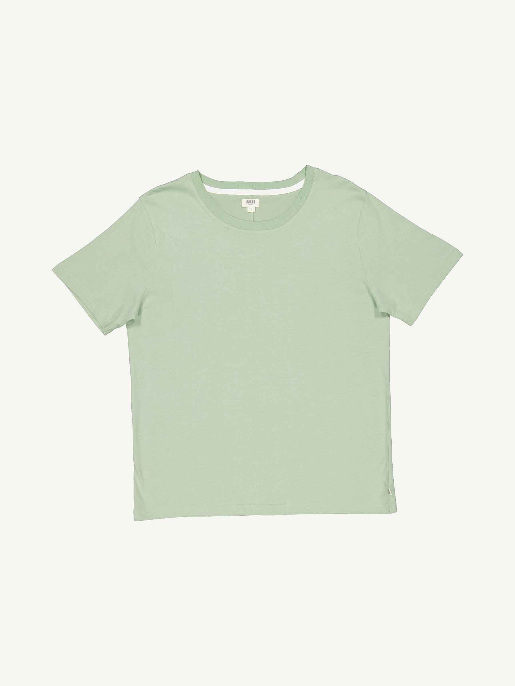 Plain mint green t-shirt for women, ladies