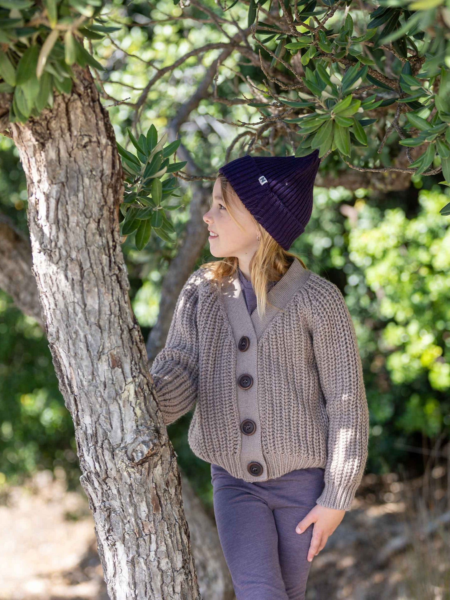 Dory Beanie Plum