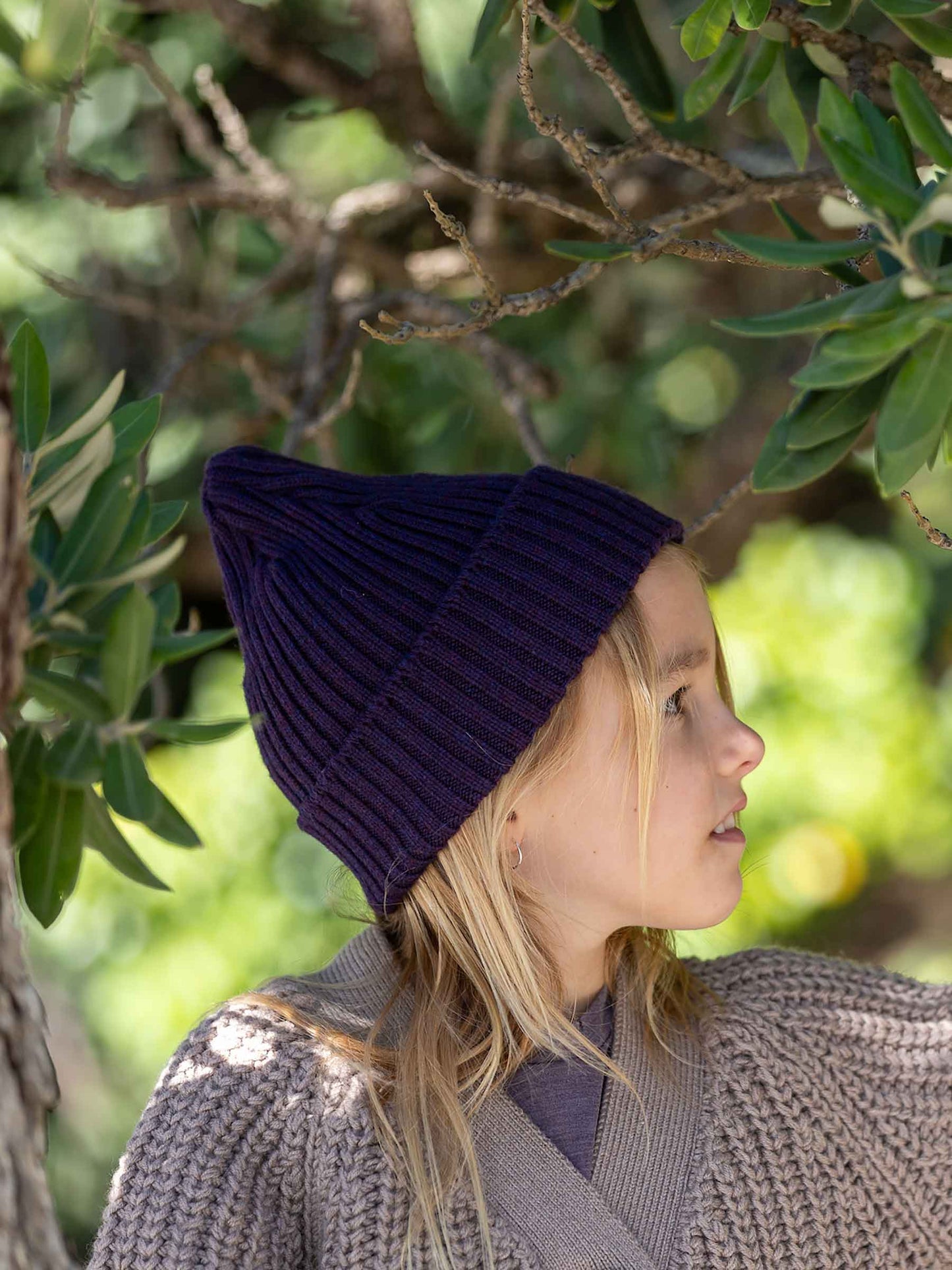 Dory Beanie Plum