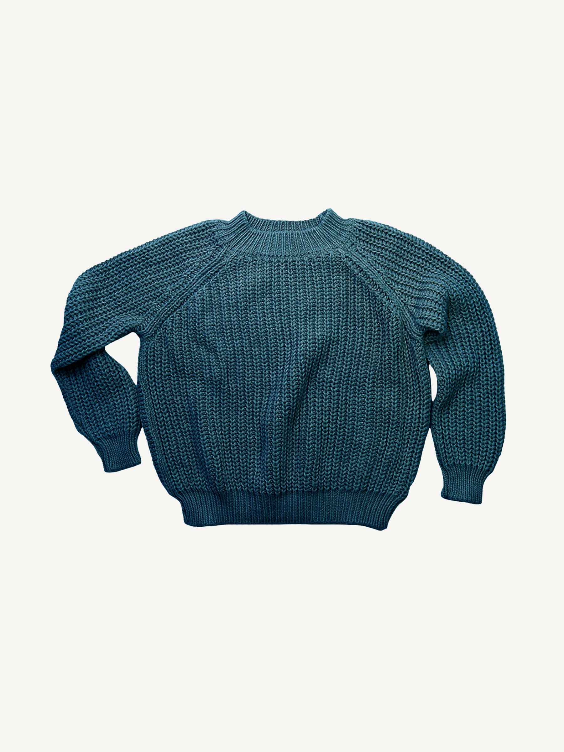 Merino Wool Adult Fishline Sweater - Nui Organics