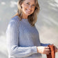 Women's Fishline Sweater Silver