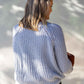 Women's Fishline Sweater Silver