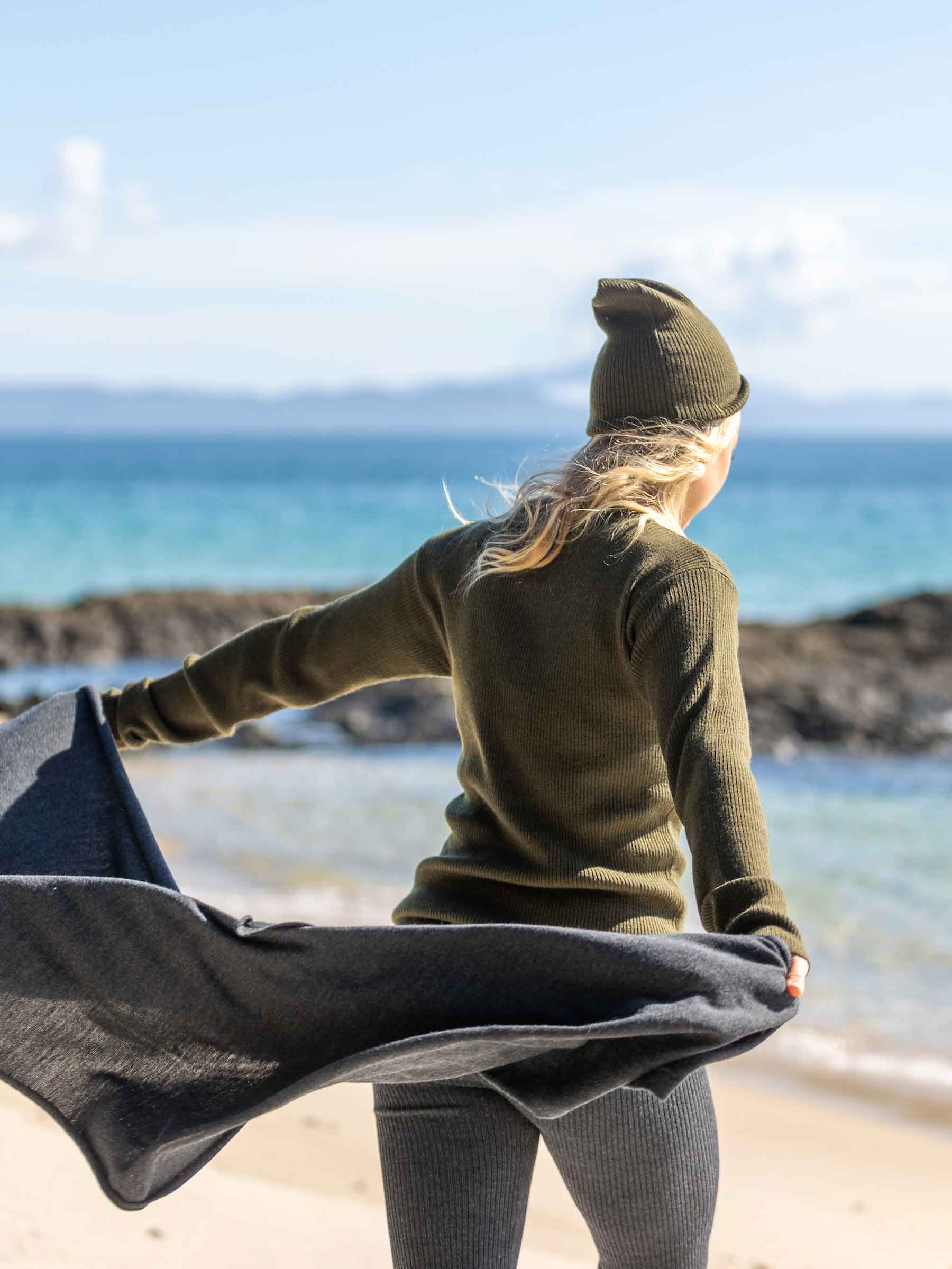 Merino Wool Women's Knit Leggings – Nui Organics