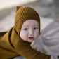 Milo Hooded Romper Kelp