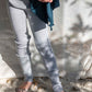 Knit Leggings Silver