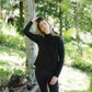 Women's Opua Merino Mockneck Black