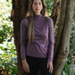 Women's Opua Merino Mockneck Plum