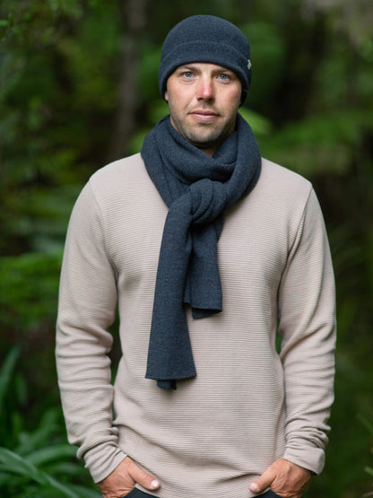 men's wool scarf