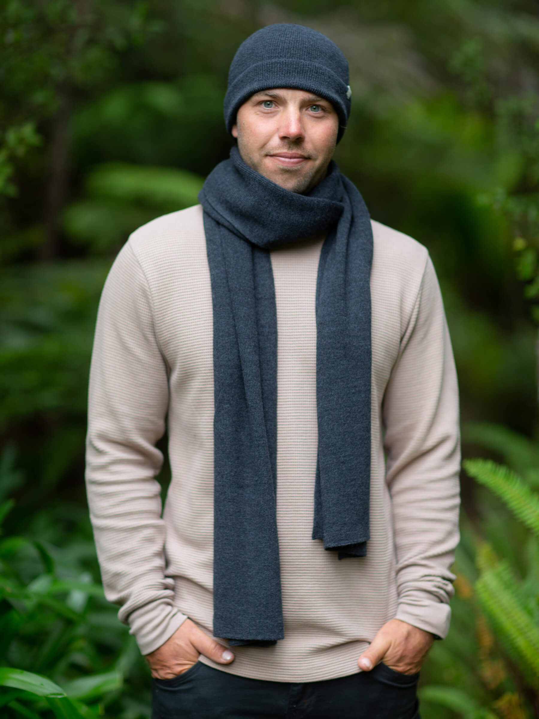 mens wool scarf