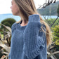 Adult's Fishline Sweater Denim