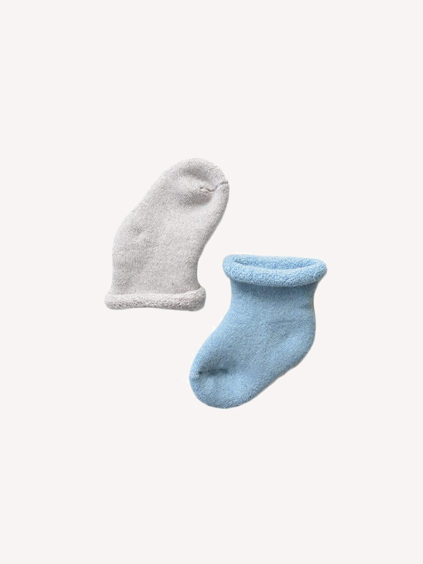 Merino Infant Lounge Socks 2 pack Sand/Spray
