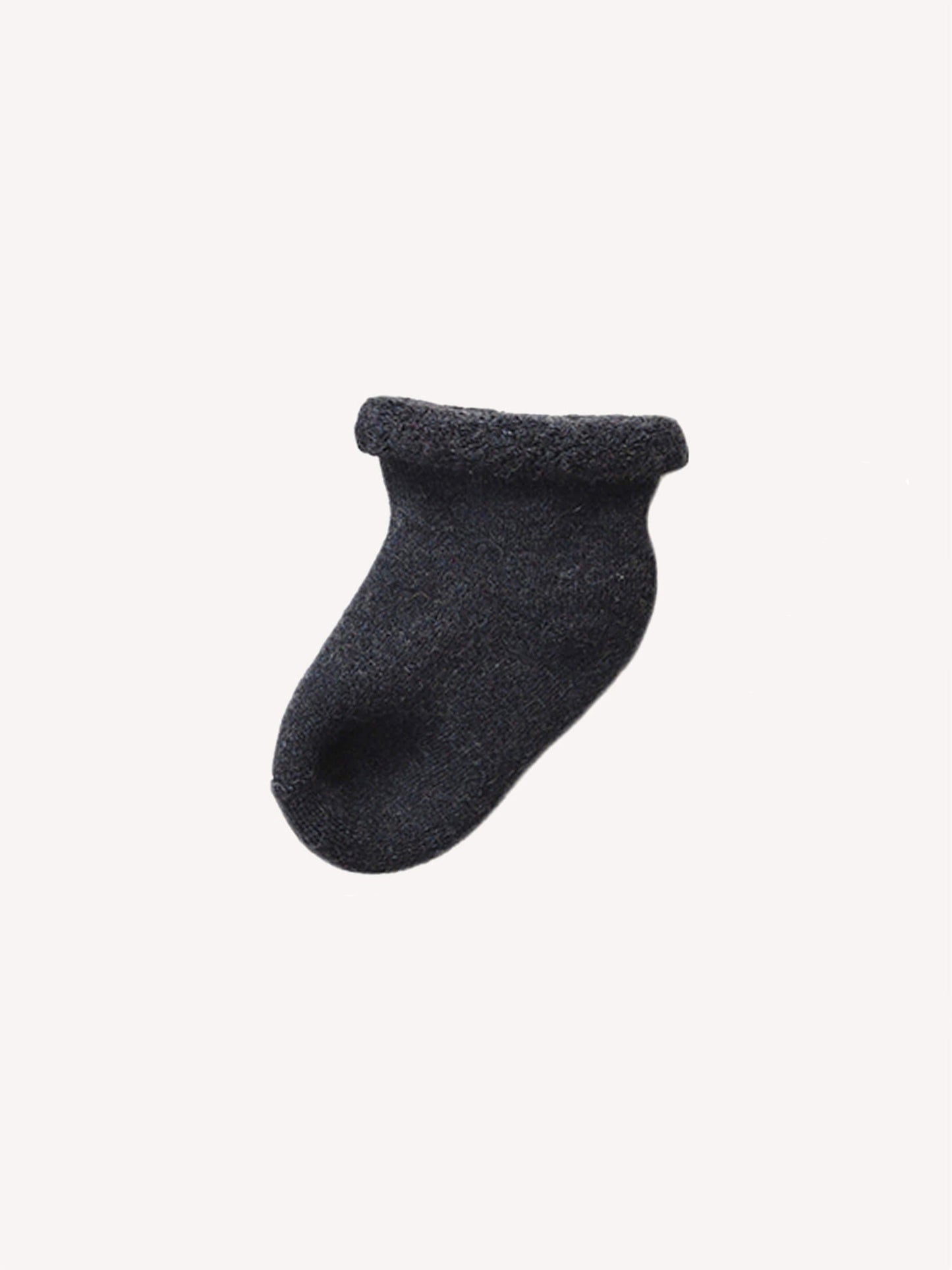Merino Infant Lounge Sock Charcoal