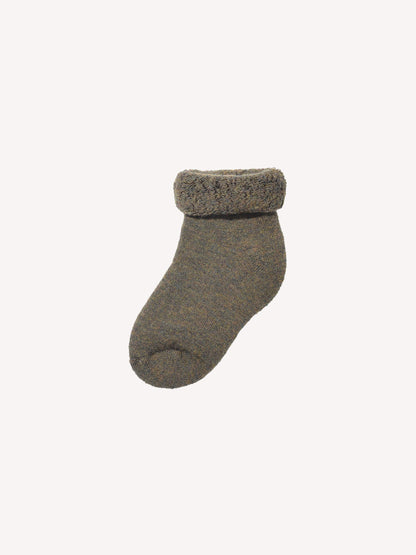 Merino Infant Lounge Sock Olive