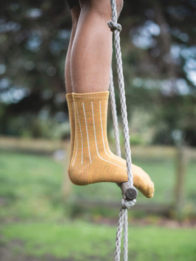 Merino Child Nature Socks Ochre