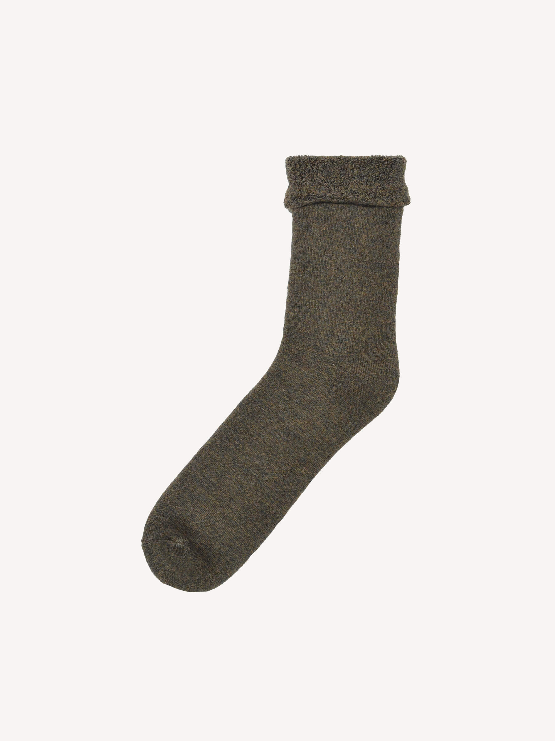 Merino Adult Lounge Socks Olive