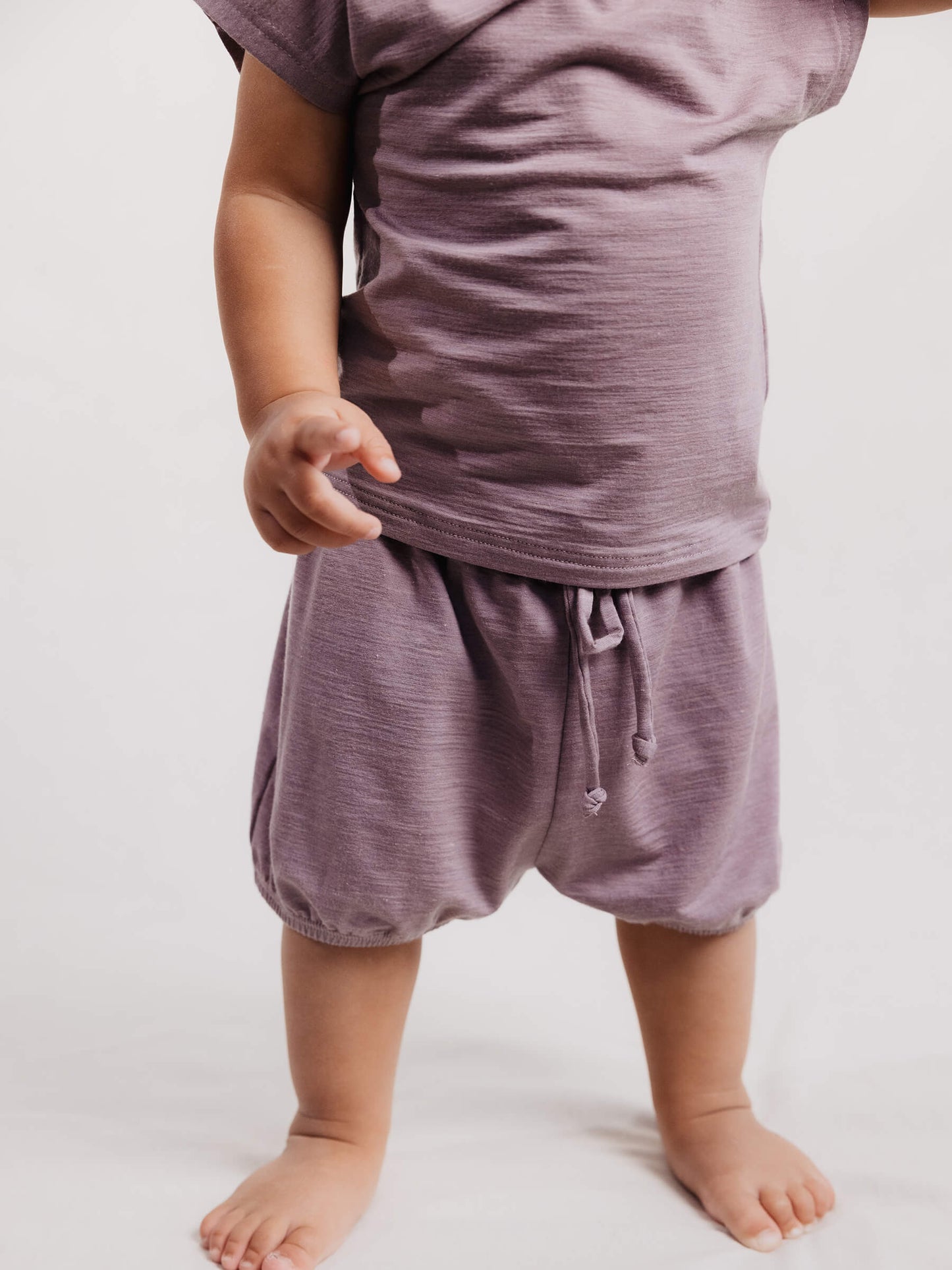 Baby Juniper Shorts Mauve