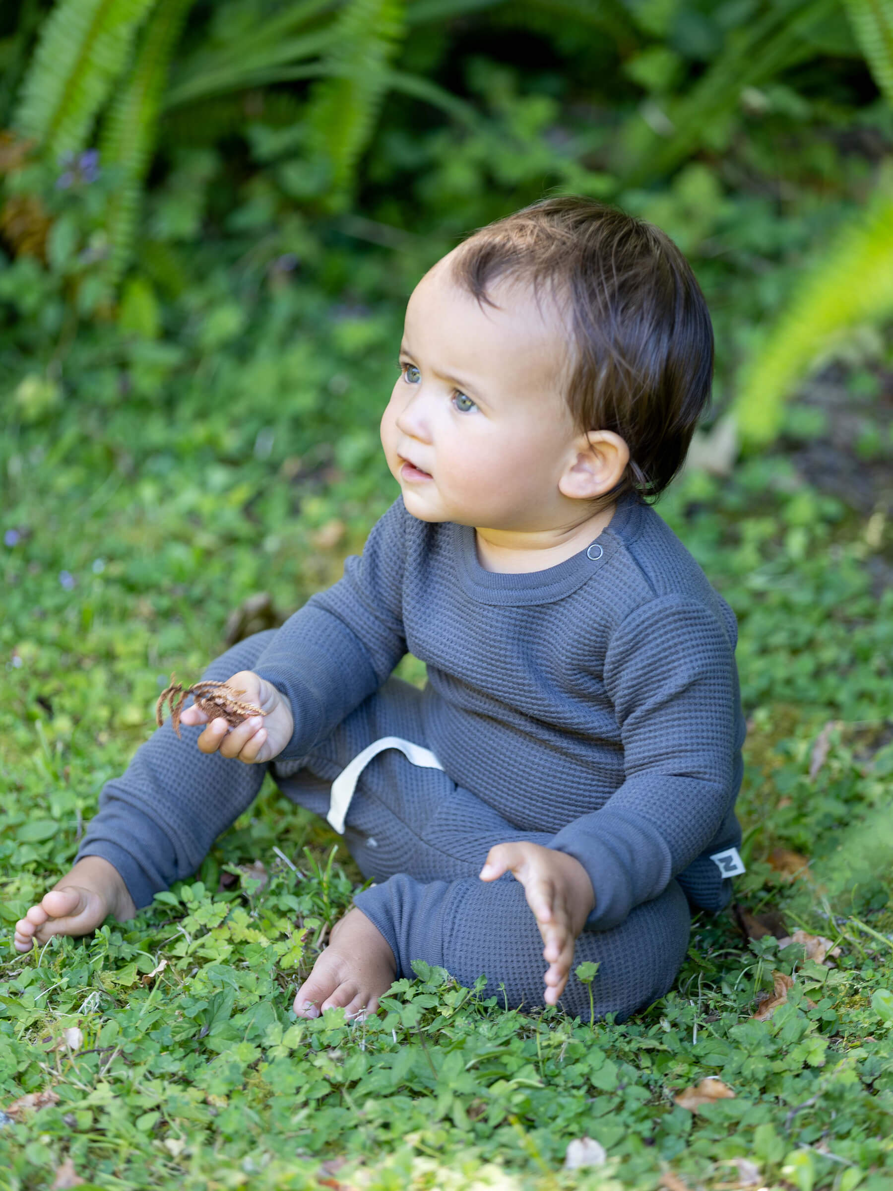 Cotton baby leggings with floral print | GATE