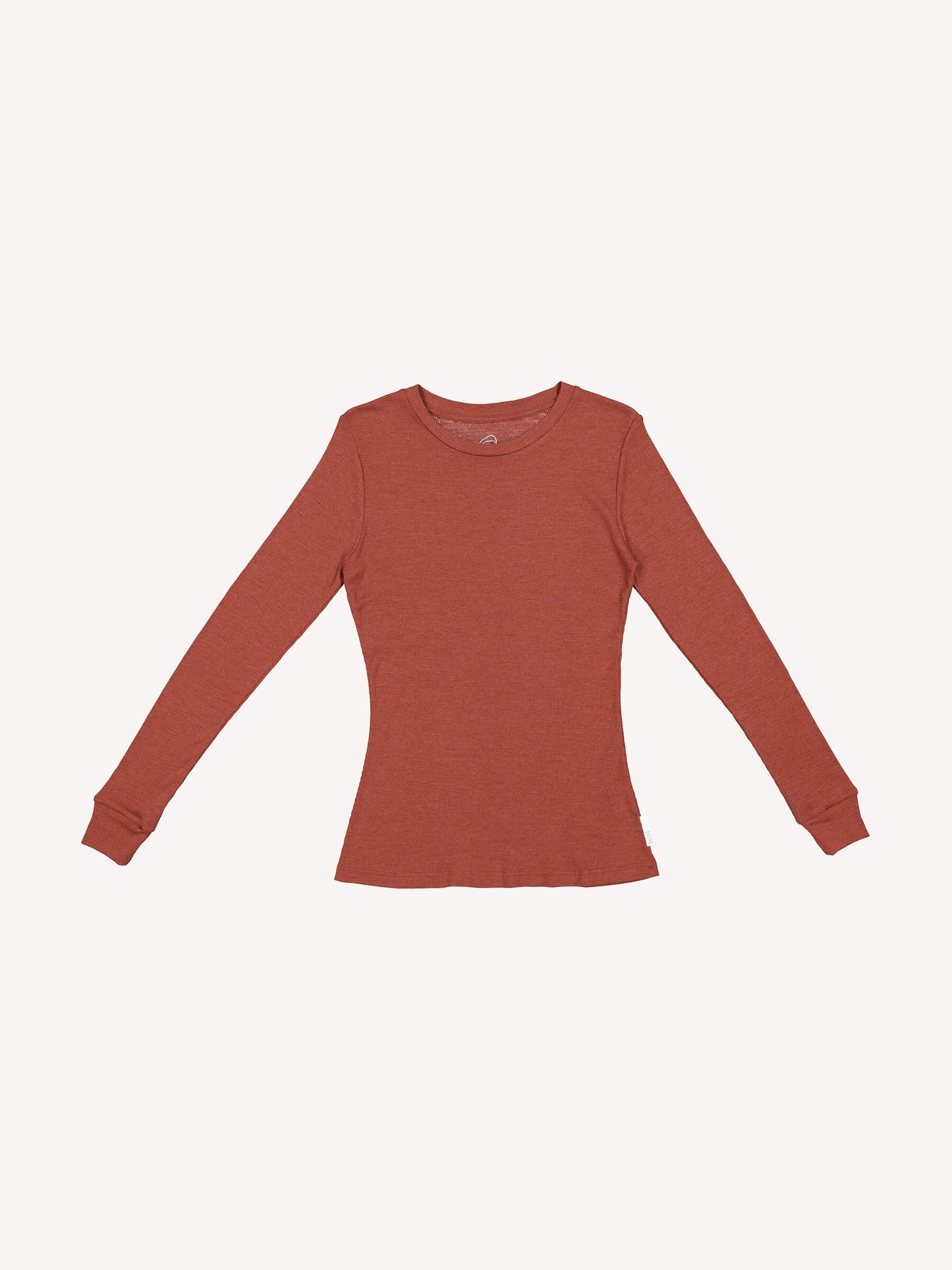 Women's Merinosilk Crew Rust